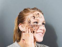 Coffee scrub for skin