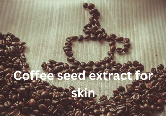 Coffee seed extract for skin