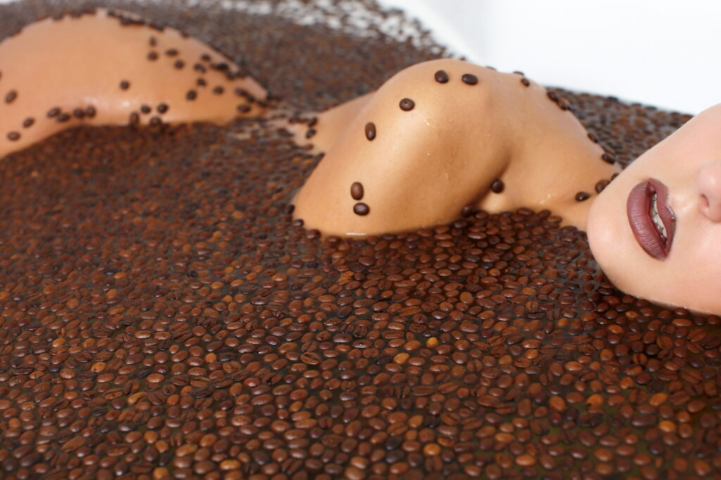 Coffee grounds good for skin