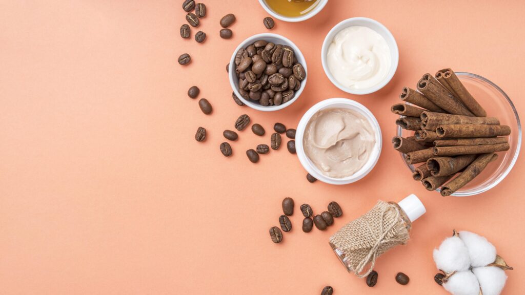 Coffee grounds for skin care