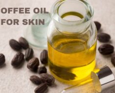 Coffee oil for skin