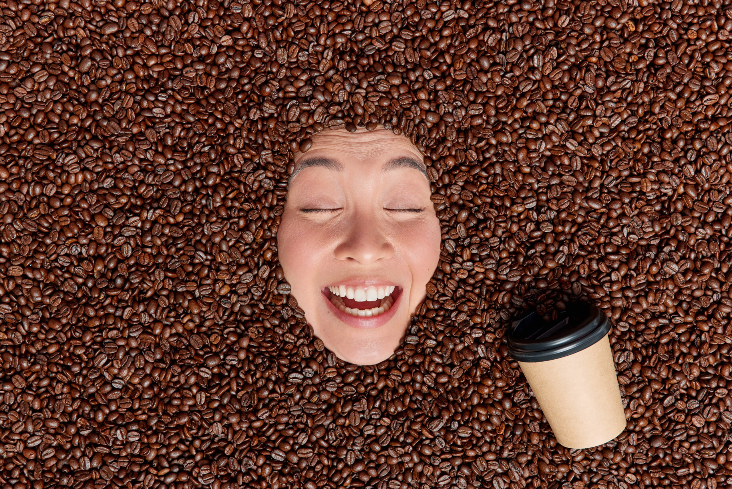 Coffee grounds good for skin